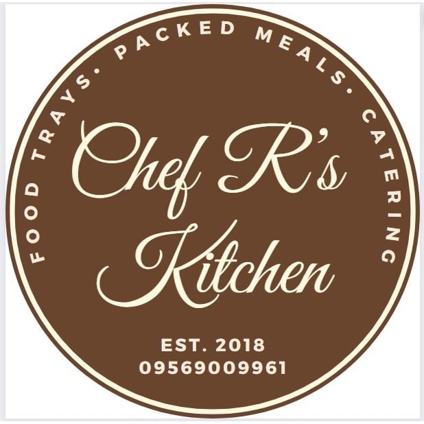 Chef R's Kitchen official brown logo