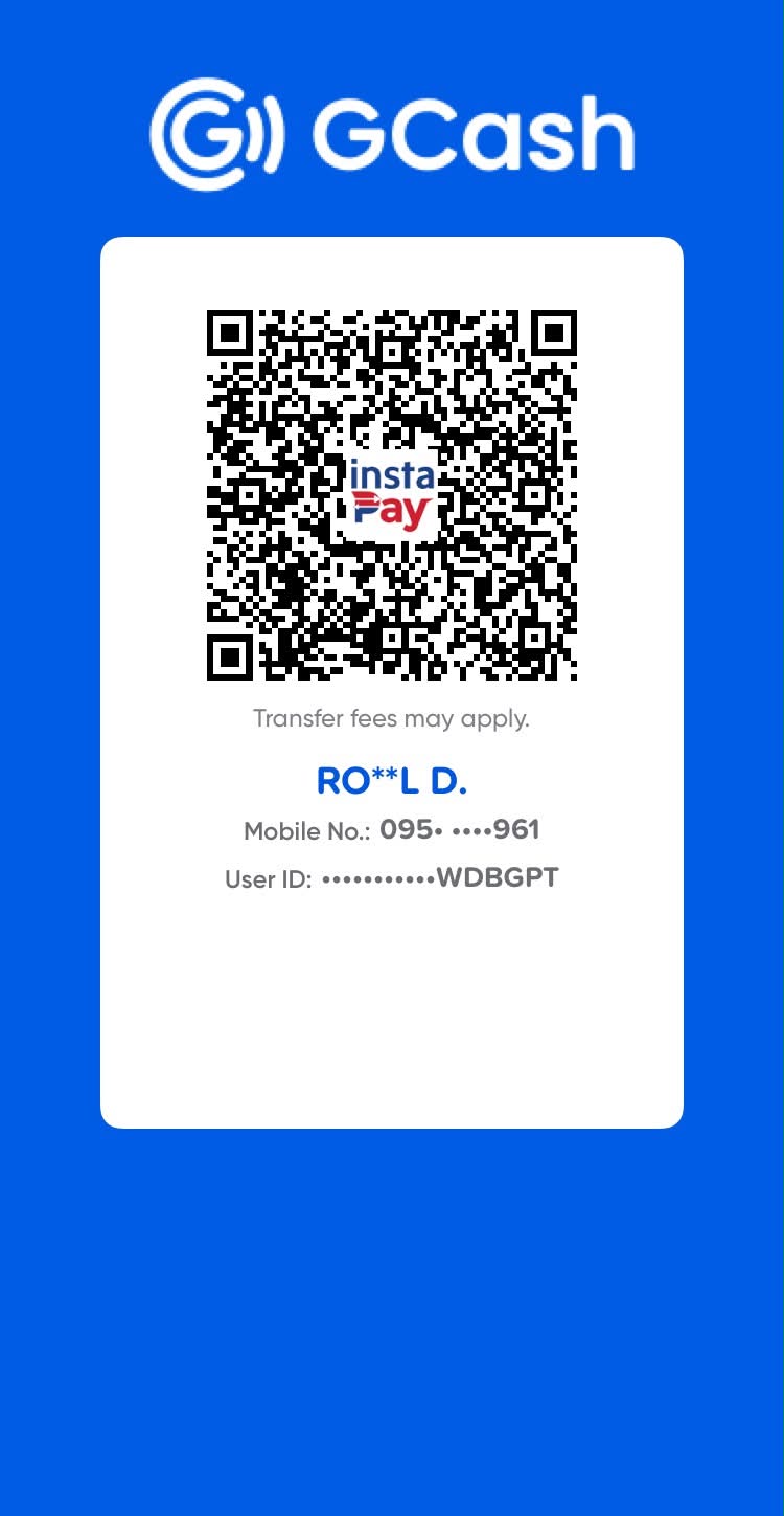 GCash payment QR code